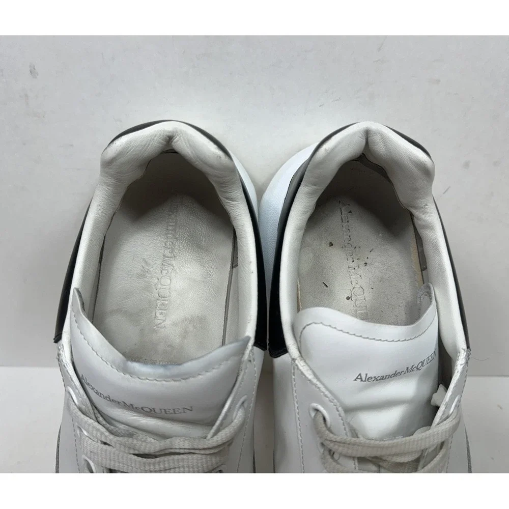 Alexander McQueen Oversized Court Trainer White Black Men's Size 11 / 44